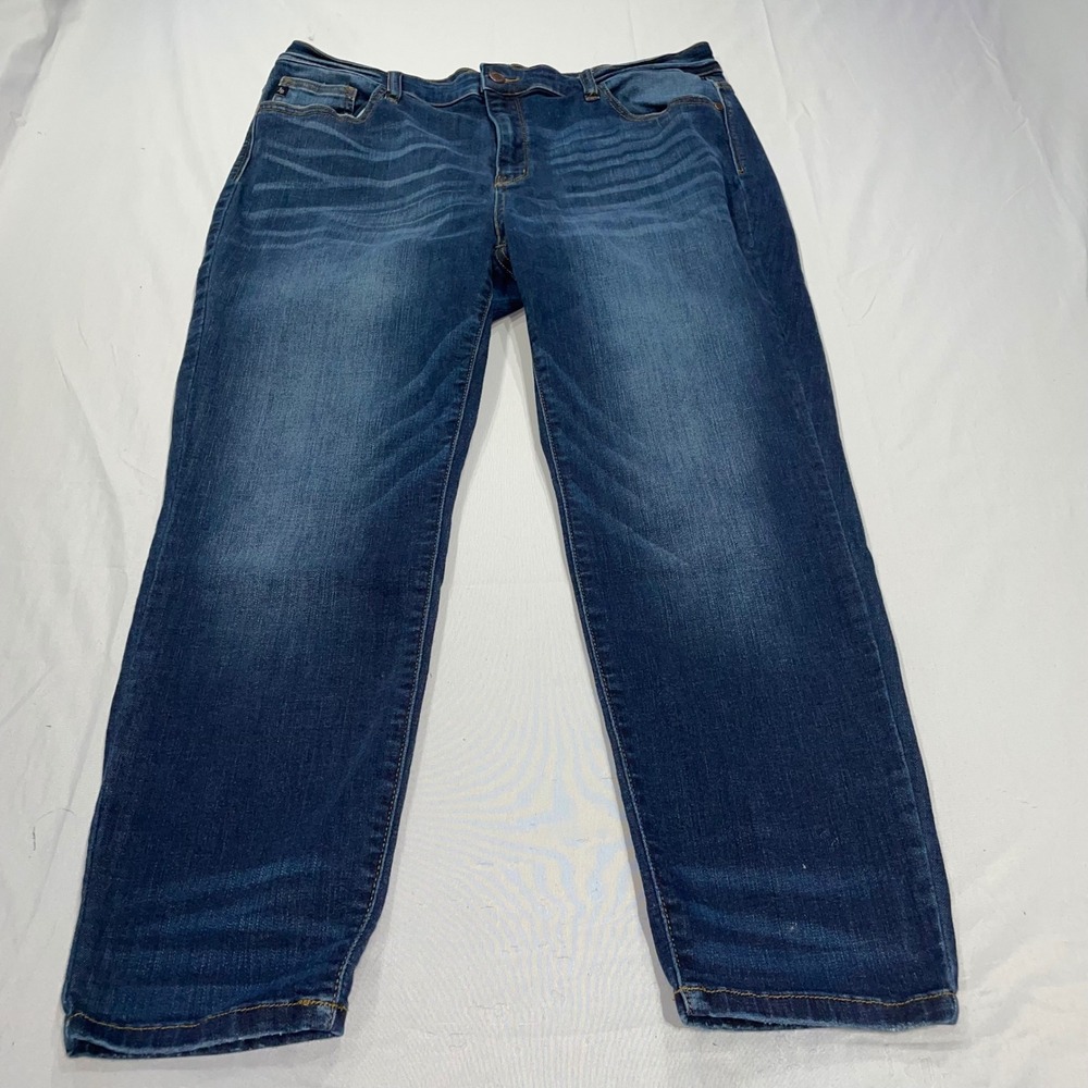 Judy Blue Relaxed Fit Jeans Dark Wash Stretch Denim‎ 1XL JB82102DK